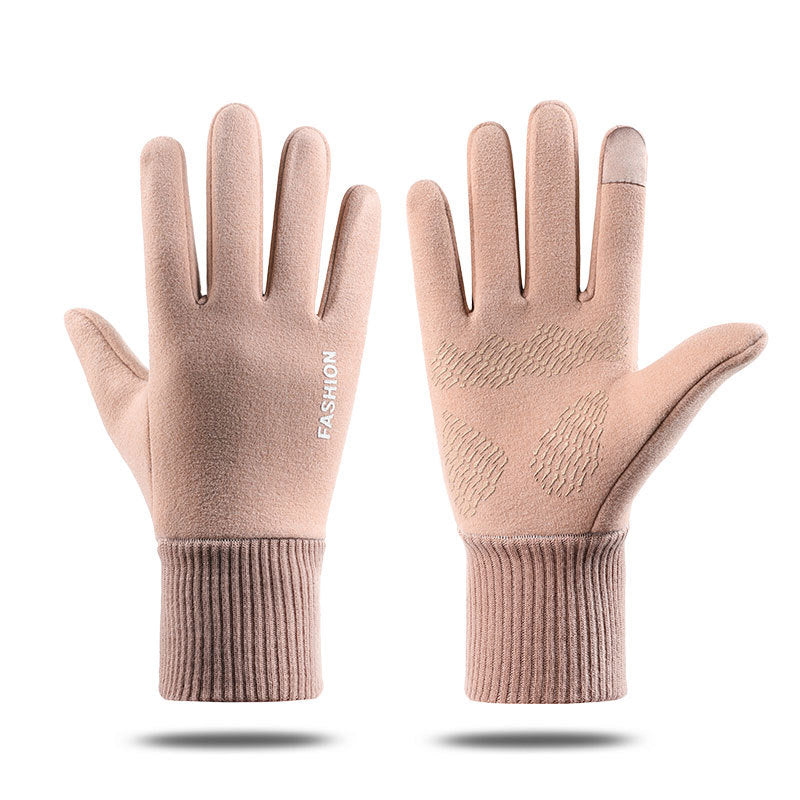 Women's & Men's Cycling Winter Warm Fleece-lined Touch Screen Gloves