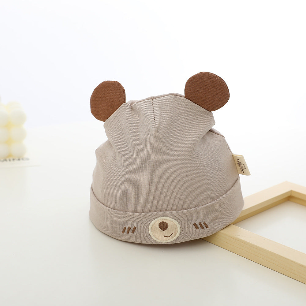 Hat Thin Born Fetal Happy Bear Kids' Headwear