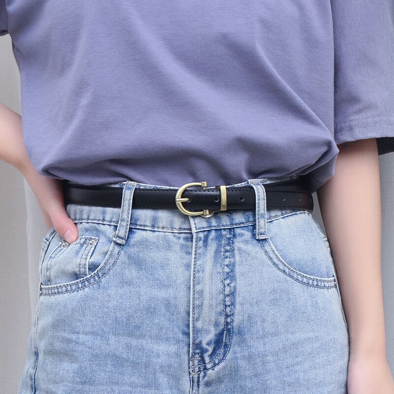 Women's Summer Fashion Cutting Edge Style Jeans Versatile Belts