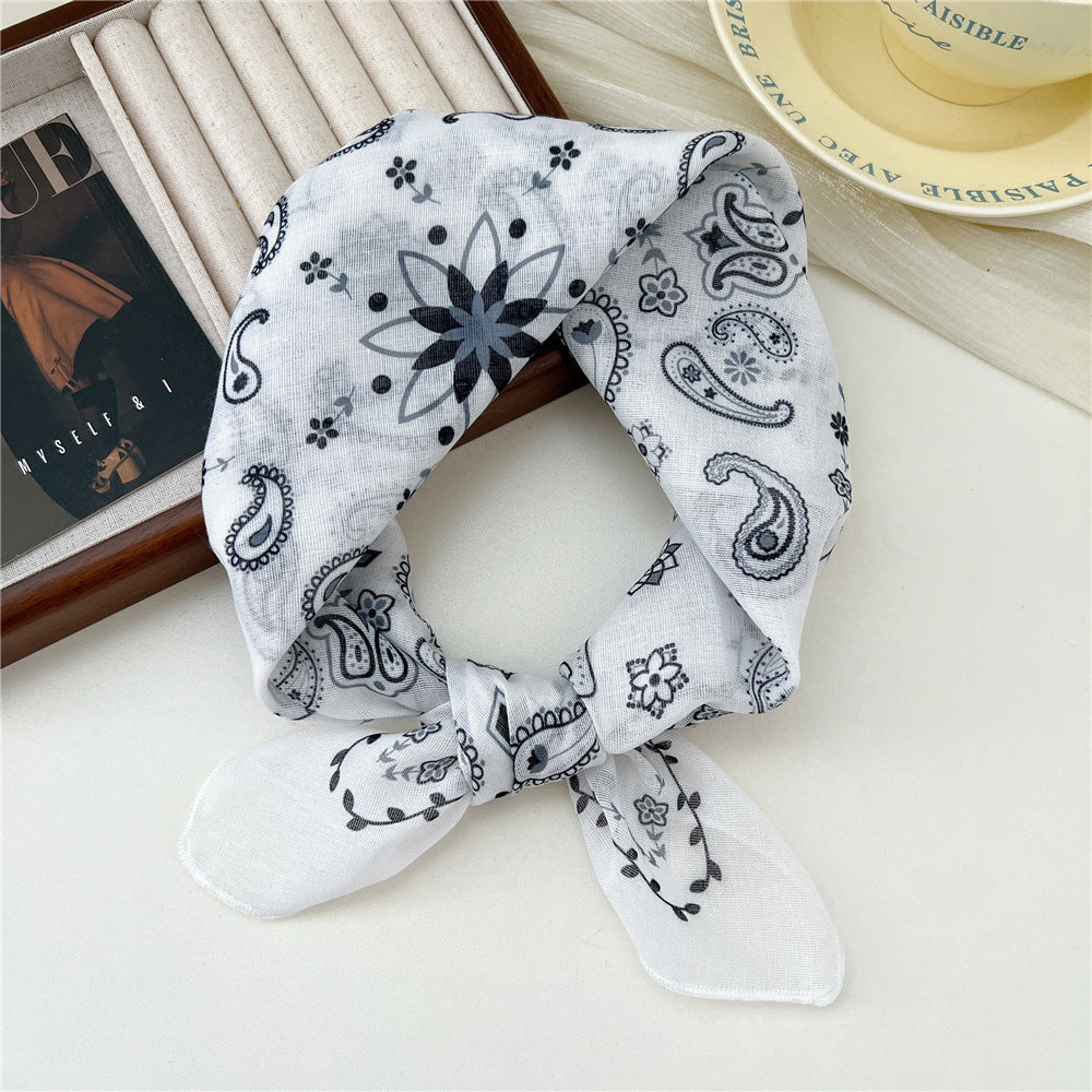 Women's Towel Fresh Breathable Soft Literary Decoration Scarfs