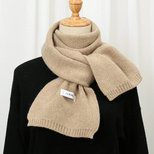 Women's Korean Wool Knitted Thickened Warm For Scarfs