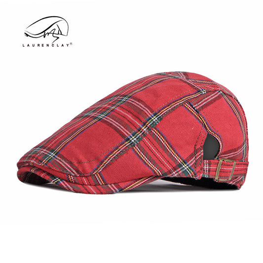 Women's & Men's Thin Breathable Peaked British Retro Beret Hats & Caps