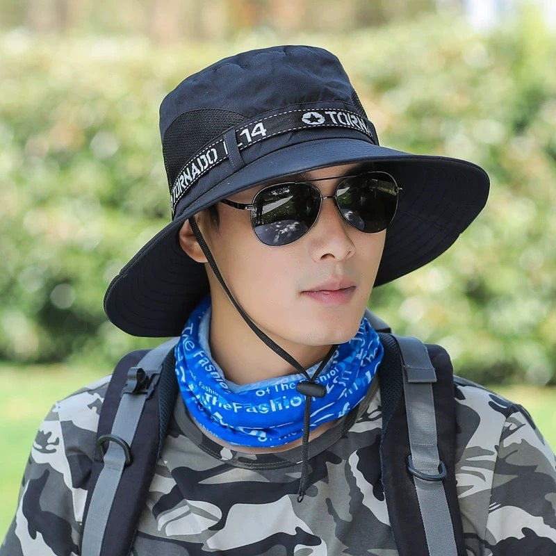 Men's Outdoor Summer Sun Protection Hat Breathable Hats & Caps