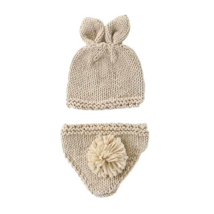 Woven Woolen Hand Crocheted Wool Knitting Kids' Headwear