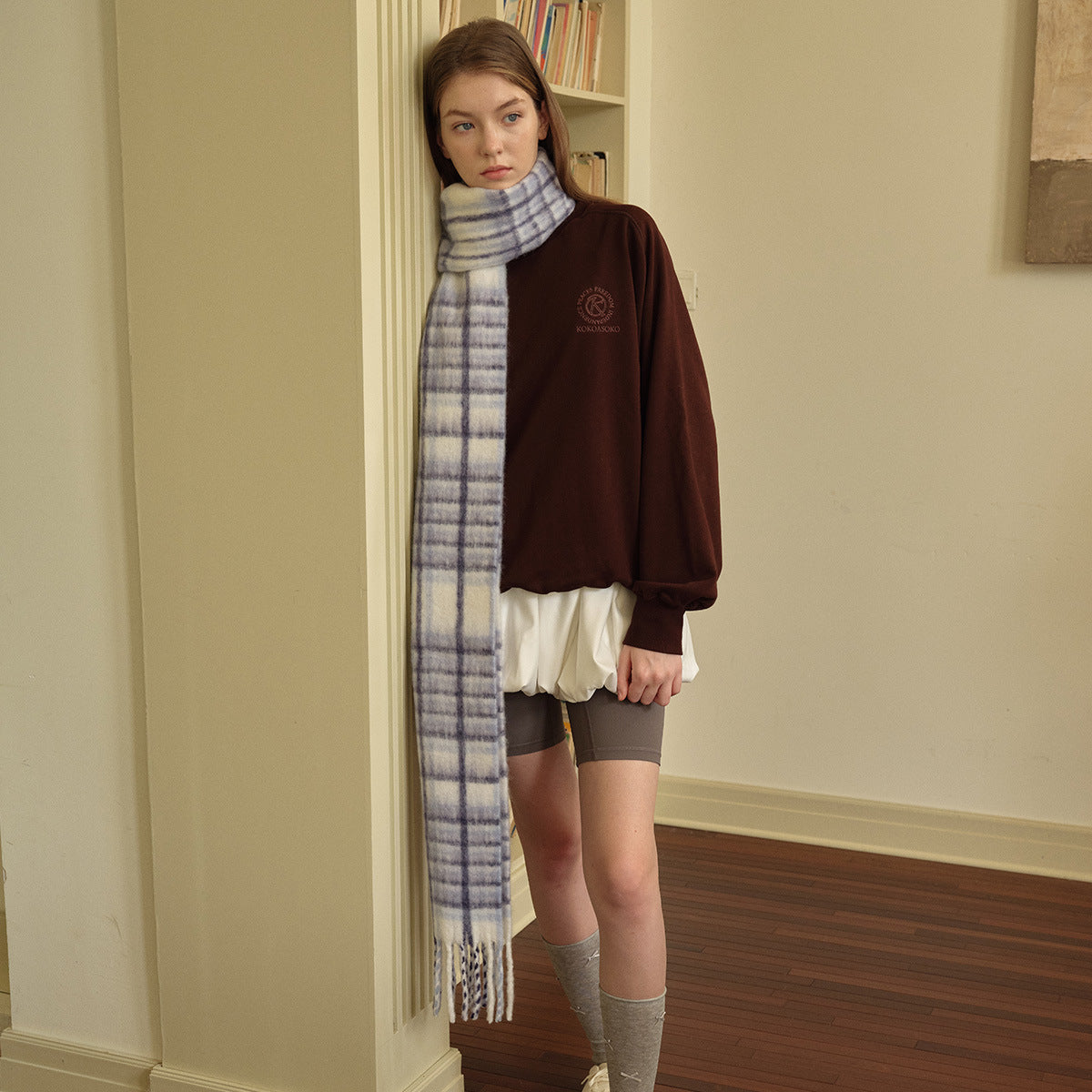 Women's Winter Korean Soft With Zealand Wool Scarfs