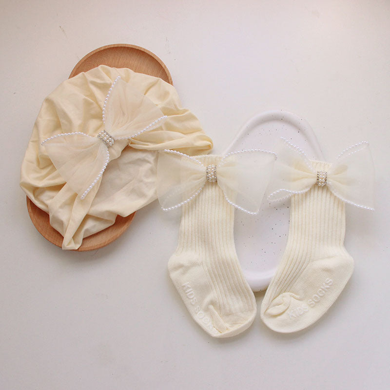 Socks Suit Born One Year Old Gift For First Kids' Headwear