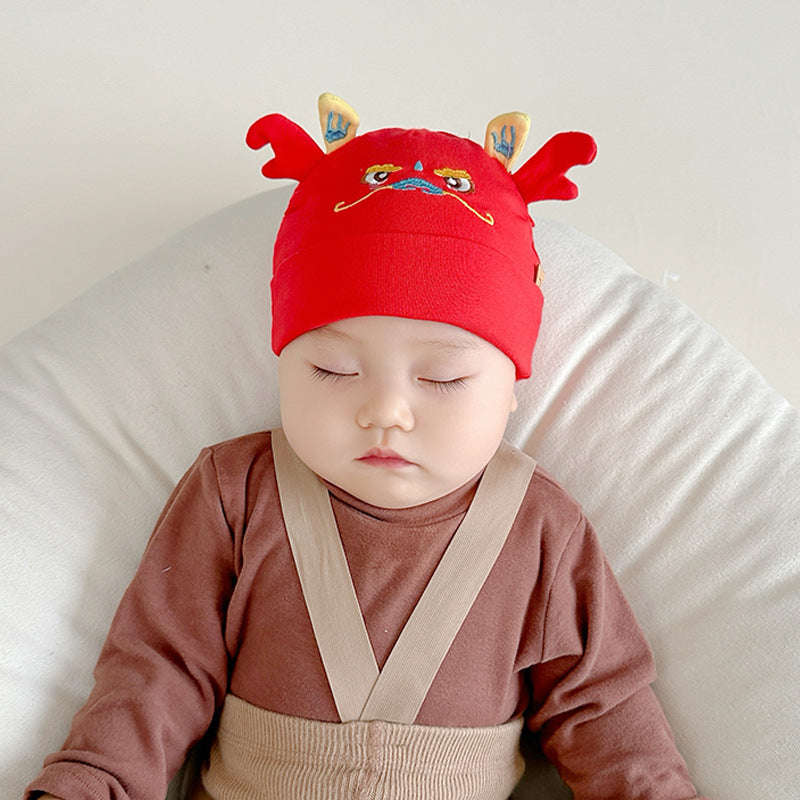 Hat Month Thin Dragon Beanie Born Kids' Headwear