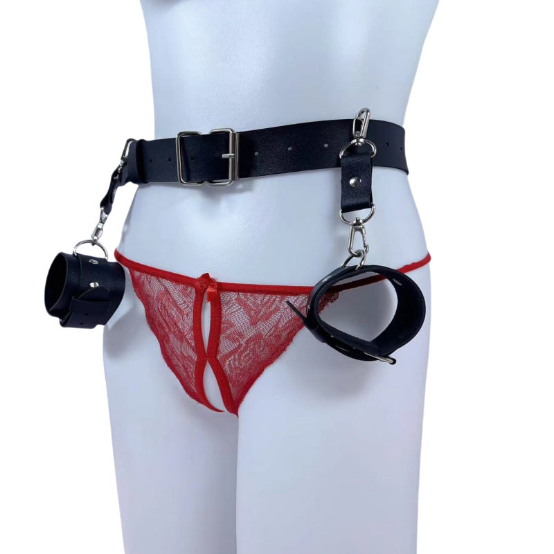 Lady Sexy Black Accessories Plus Size Leather Sunny Belts