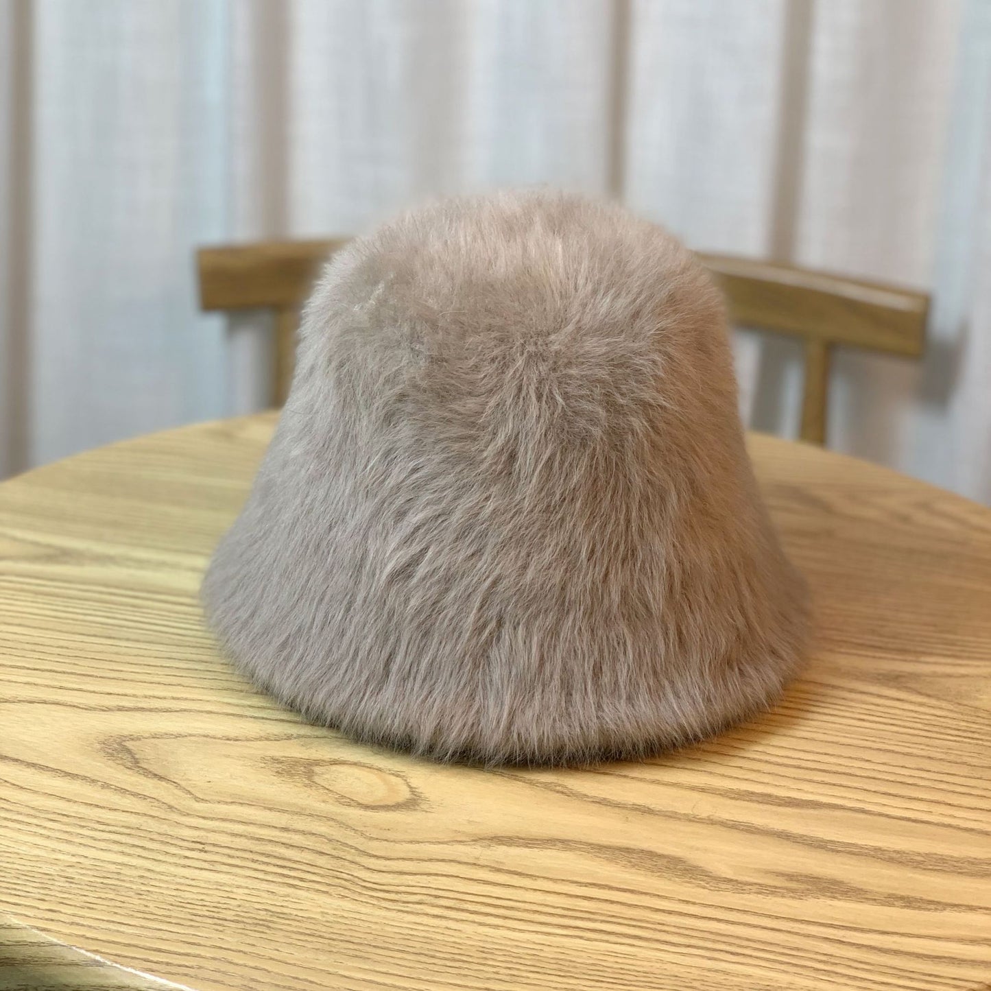 Women's Mink Fur Minority Style Solid Color Hats & Caps