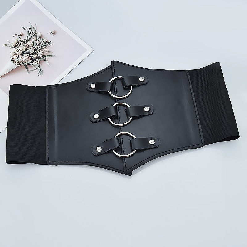 Women's Girdle Circle Love Elastic Female Ornament Belts