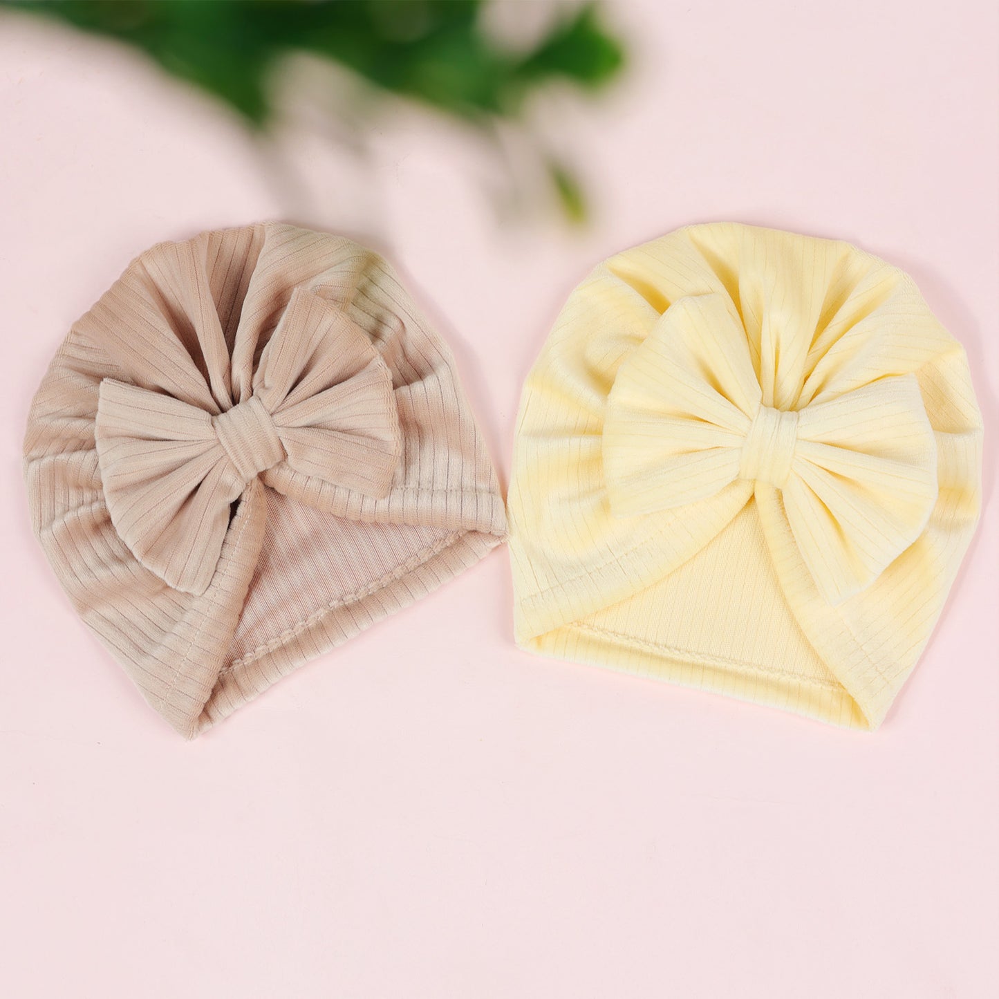 Hat Solid Color Indian Born Bow Kids' Headwear