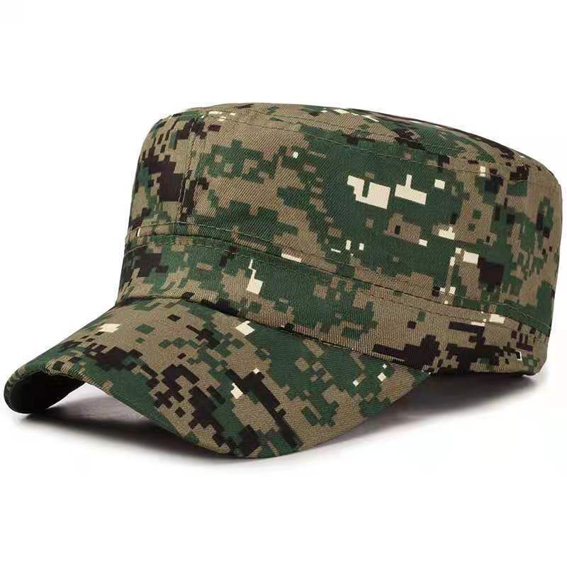 Women's & Men's Breathable Sun Hat Sunshade Military Flat-top Hats & Caps