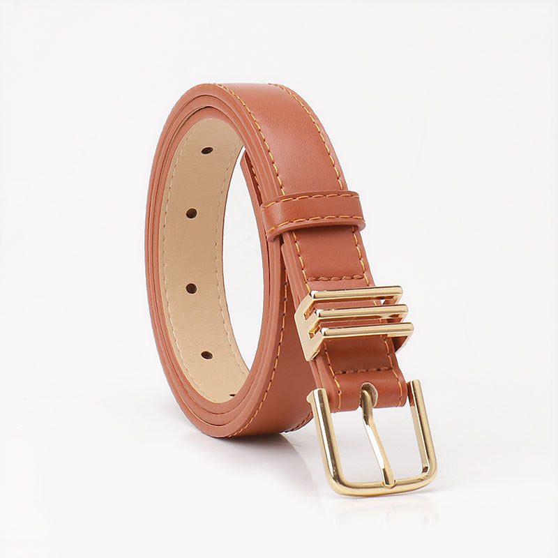 Women's Fashion Simple Personality High-grade Decoration Jeans Belts