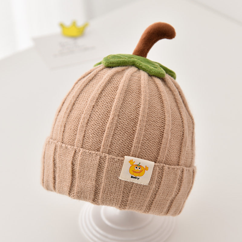 Keep Warm Woolen Boys Pumpkin Winter Boy Kids' Headwear