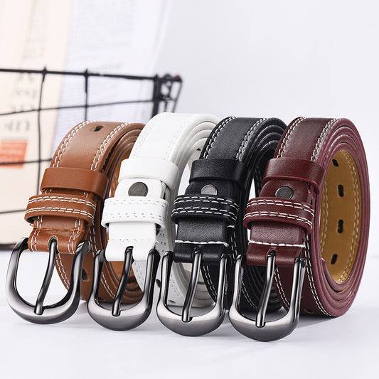 Women's Casual Simple Sweet Retro Hollow Out Belts