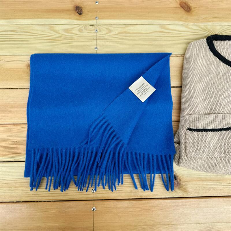 Women's High-grade Color Australian Cashmere Solid Winter Scarfs