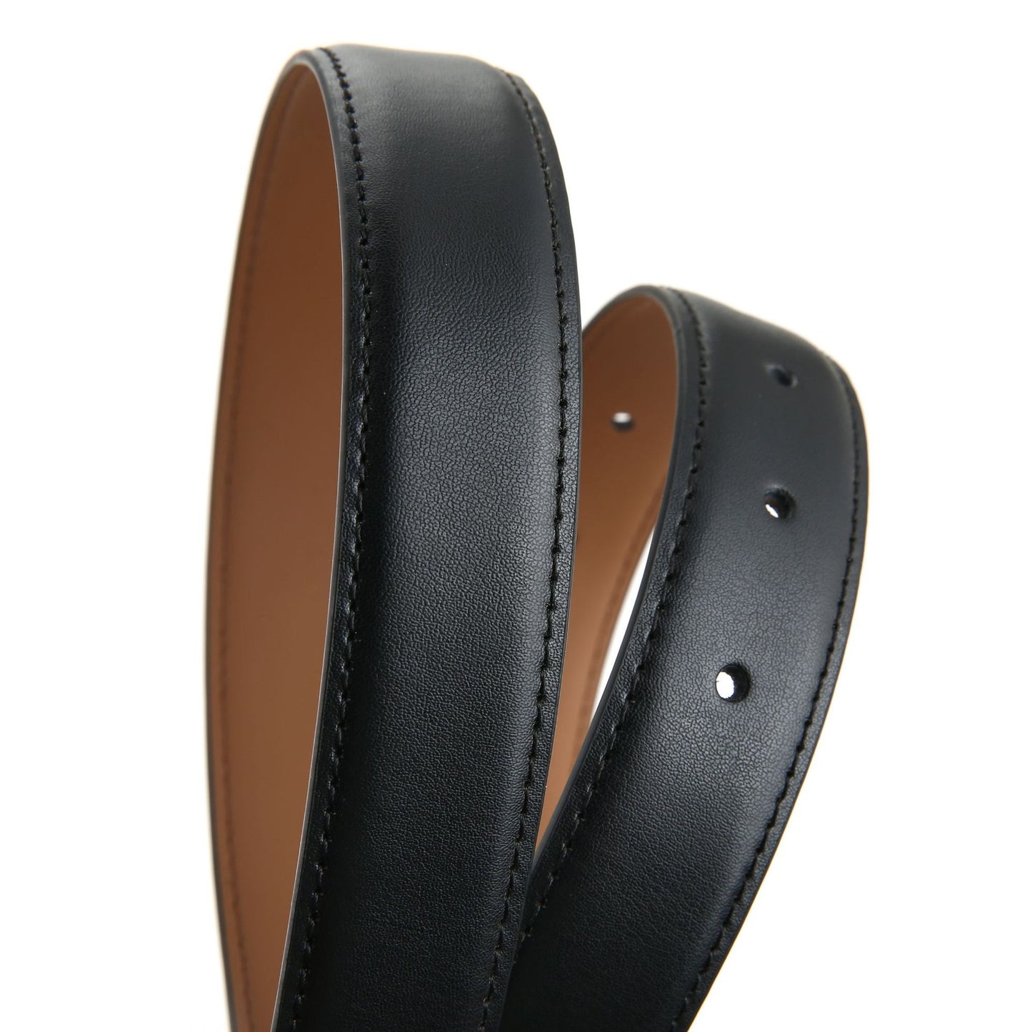 Leather Pure Cowhide Green Thin Korean Simple Belts