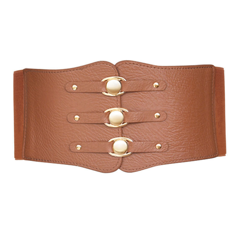 Women's Waisted Waist Seal Simple Decoration Match Belts