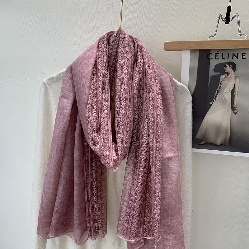 Women's Thin Fashion Outer Shawl Original Western Scarfs