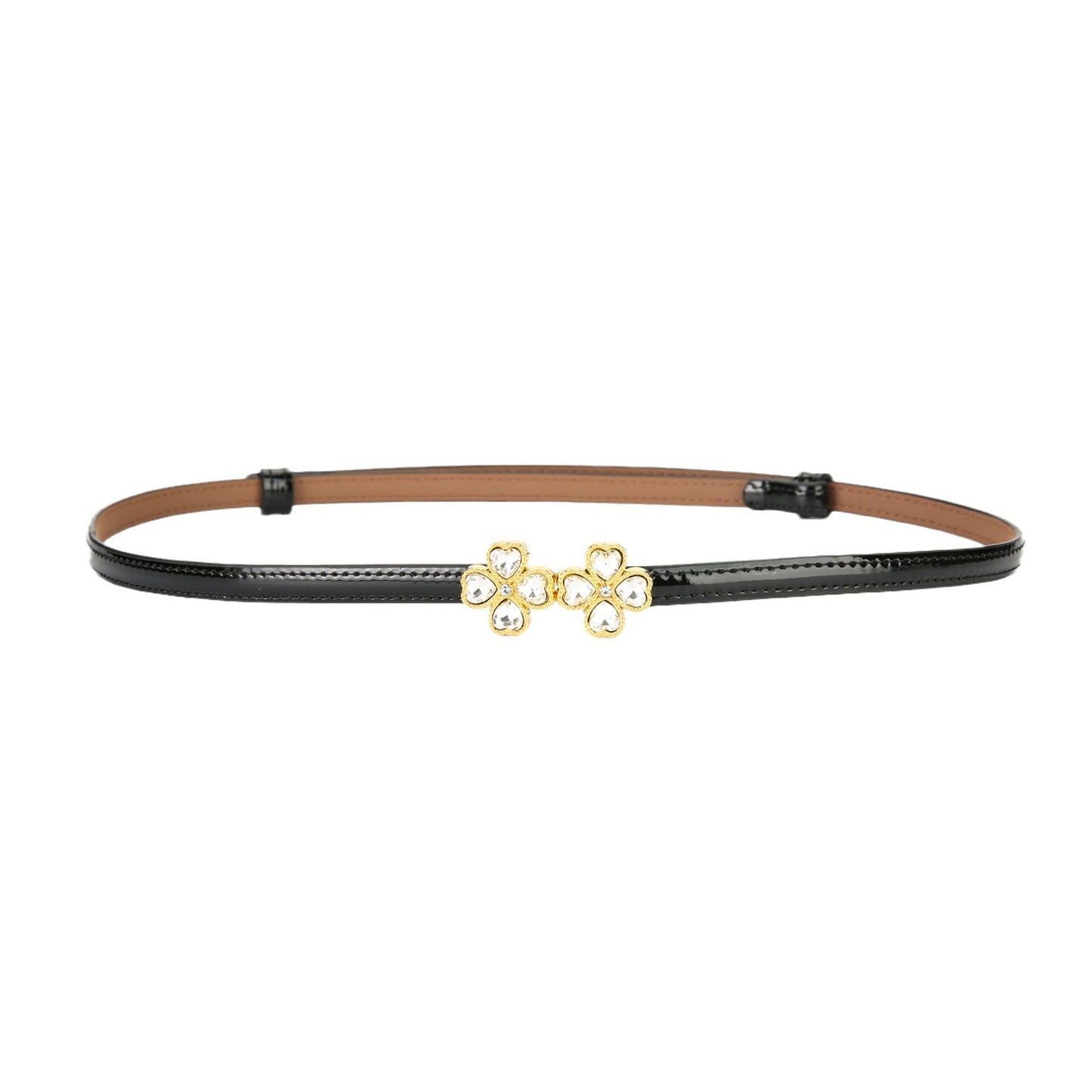 Women's Ornament Simple Four-leaf Clover With Dress Outer Belts