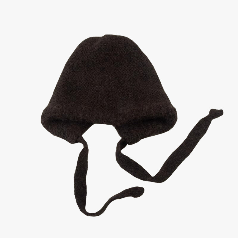 Women's Winter Korean Fashion Bag Warm Knitted Hats & Caps