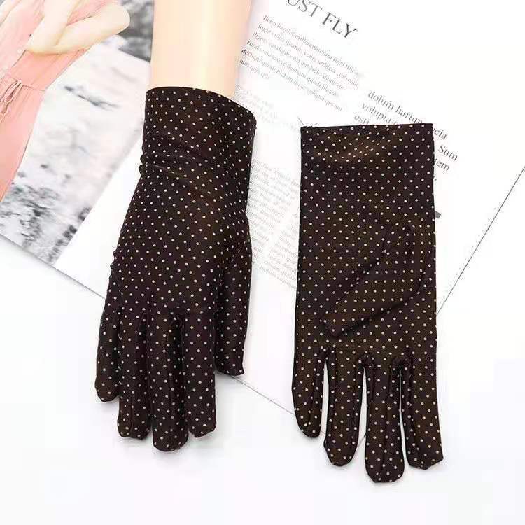 Women's & Men's High Elastic Spandex White Etiquette Dance Gloves