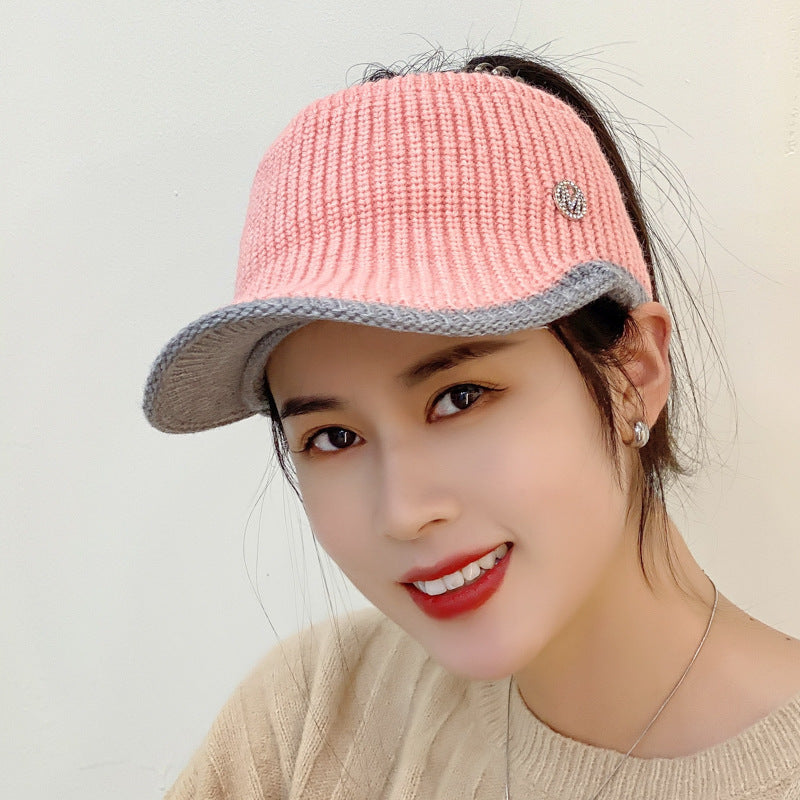 Women's Top Fashion Tongue Pressing Winter Outdoor Hats & Caps