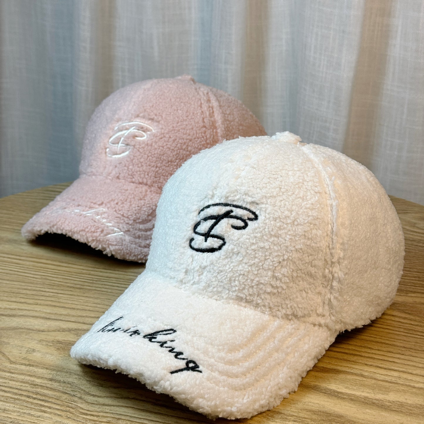 Wool Hat Female Small Plush Baseball Fleece Hats & Caps