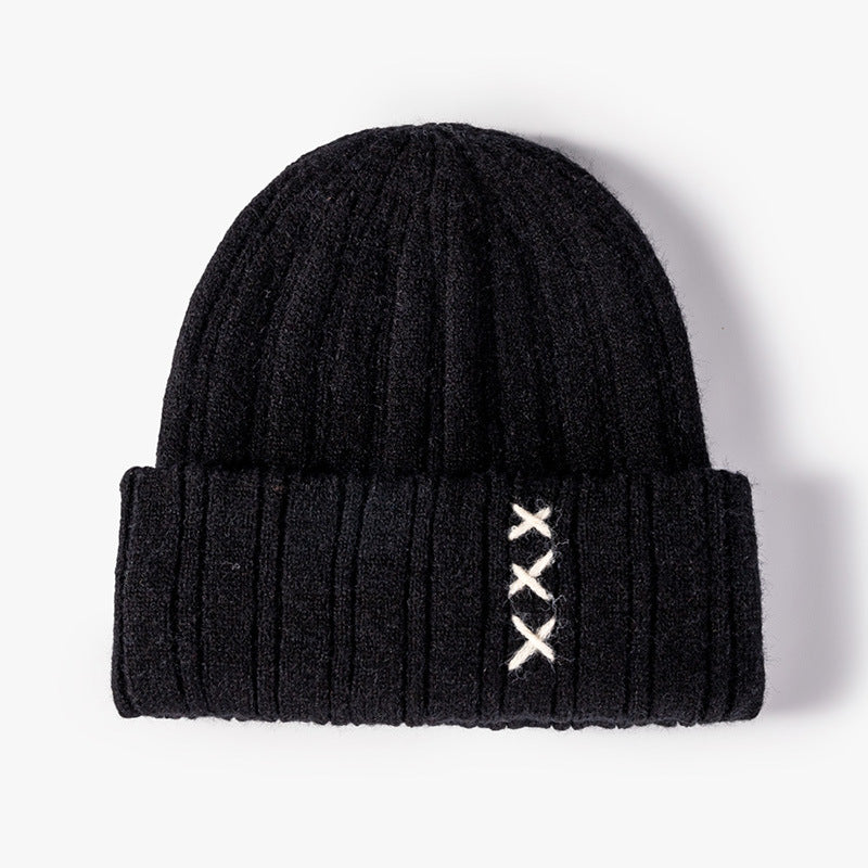 Women's & Men's Wool Hat Winter Thickened Warm Outdoor Hats & Caps