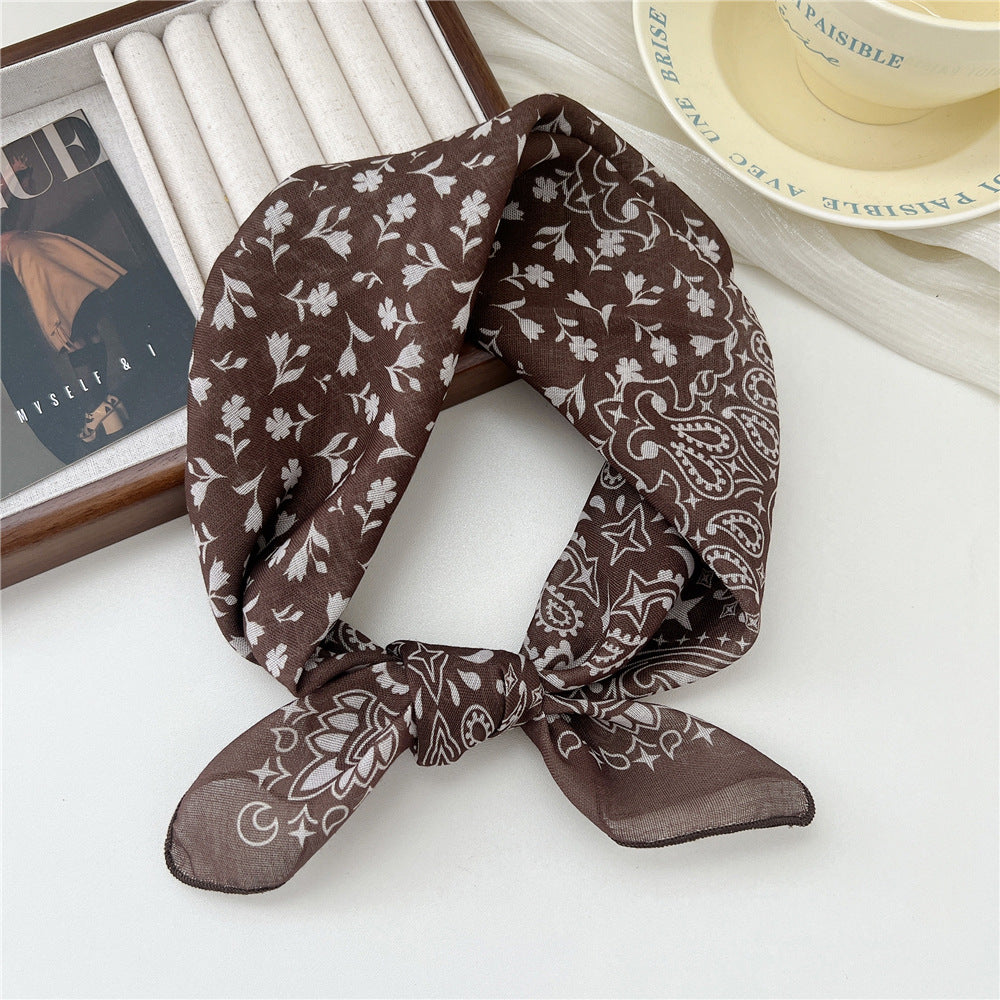 Women's Towel Fresh Breathable Soft Literary Decoration Scarfs