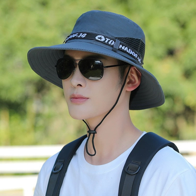 Men's Outdoor Summer Sun Protection Hat Breathable Hats & Caps