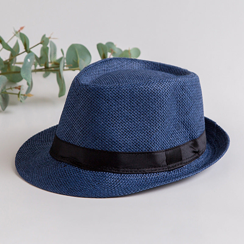 Women's & Men's Straw Hat Summer Sun British Style Hats & Caps