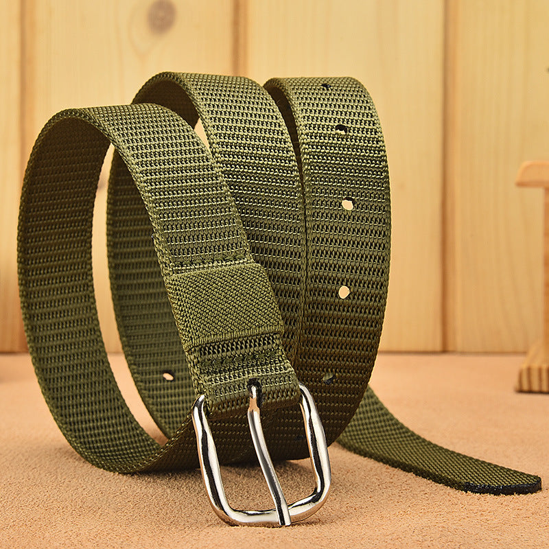 Women's Pin Buckle Unisex Leisure Sports Military Training Belts