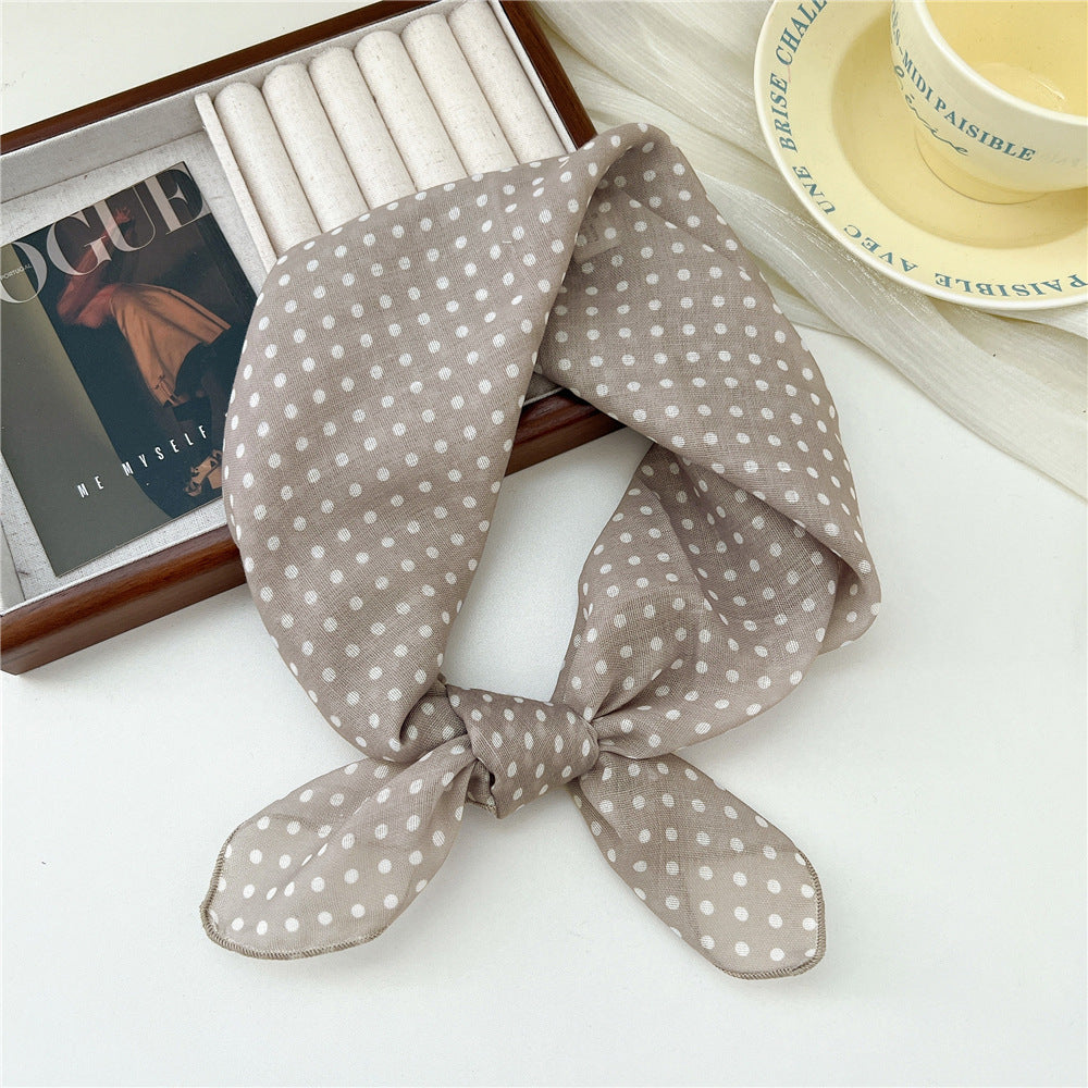 Women's Towel Fresh Breathable Soft Literary Decoration Scarfs