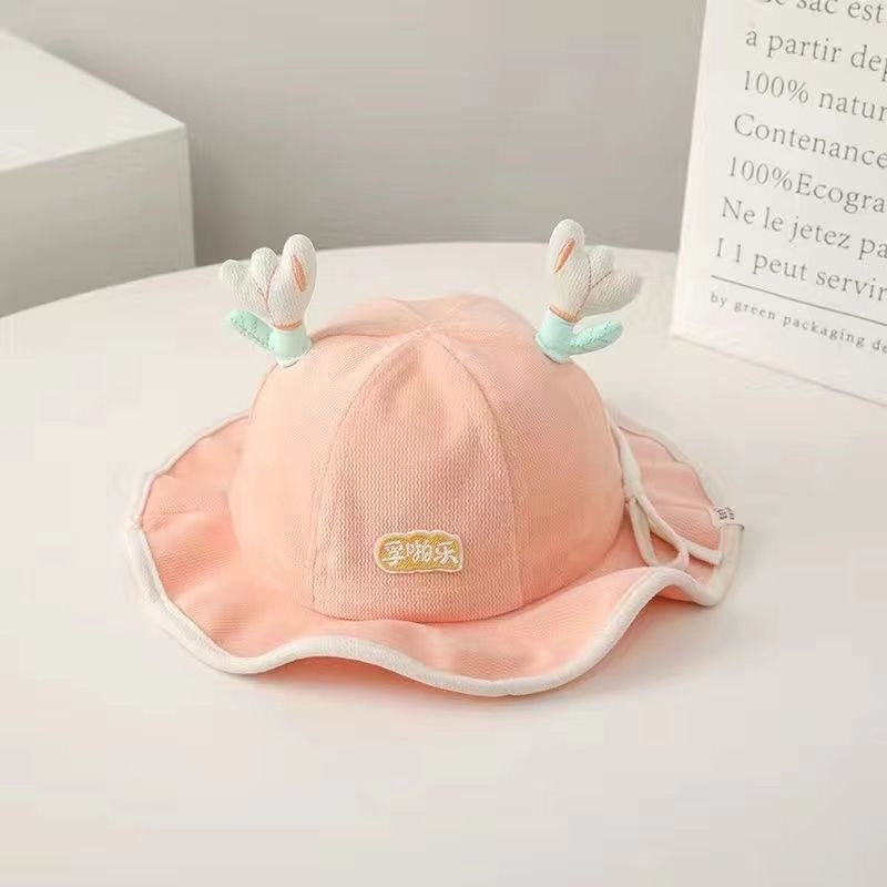 Hat Cute Drawstring Bucket Adjustable Fashion Kids' Headwear