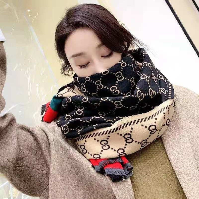 Women's Winter High-grade Shawl Outer Match Cloak Scarfs