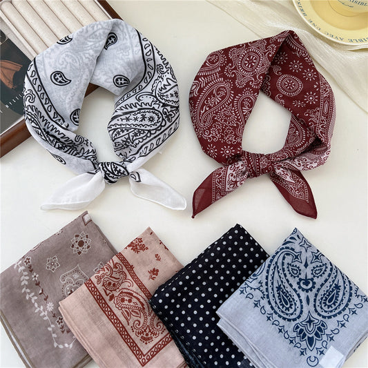 Women's Towel Fresh Breathable Soft Literary Decoration Scarfs