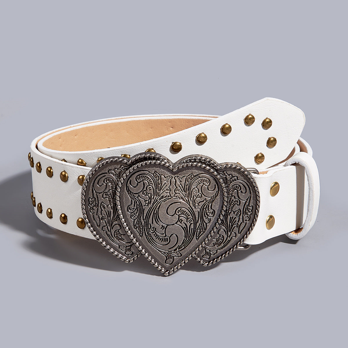 Women's Rivet Trendy Fashion Punk Wide Personality Belts