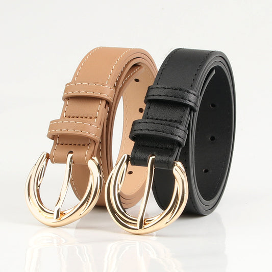 Women's Korean Alloy Simple Personality Decoration Dress Belts