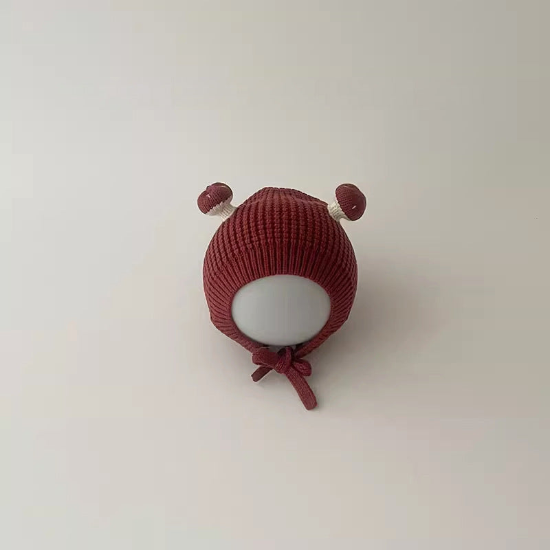 Hat Cute Mushroom Super Handmade Ear Kids' Headwear