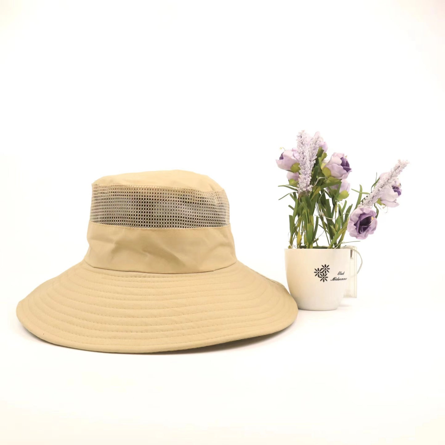 Men's Hat Summer Sun Monochrome Protection Outdoor Hats & Caps