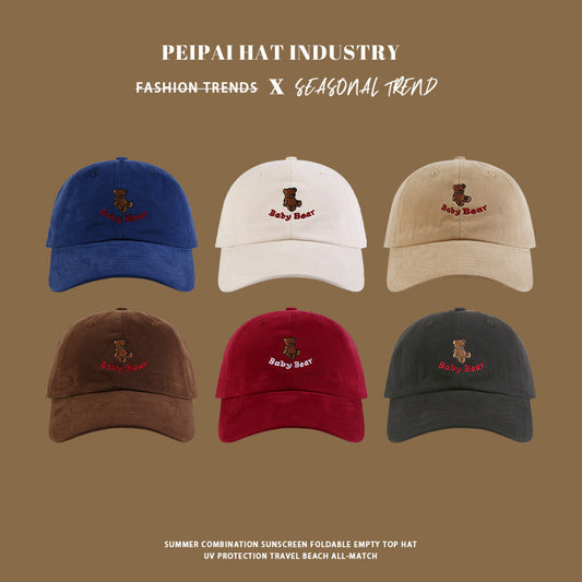 Style Classic Versatile Personality Soft Top Hats & Caps