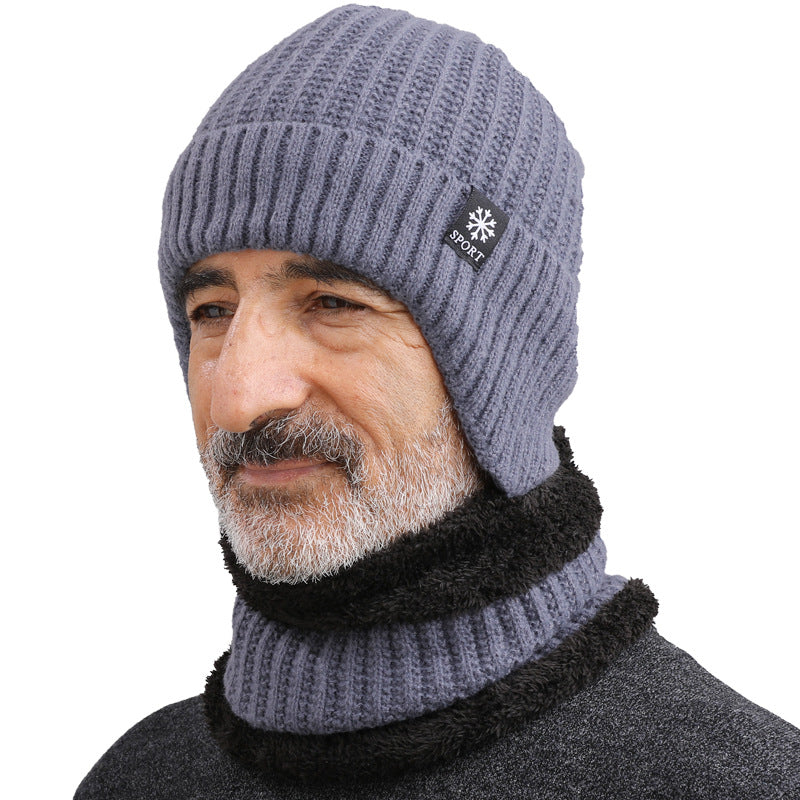 Women's & Men's Hat Thickened Woolen Outdoor Warm With Hats & Caps