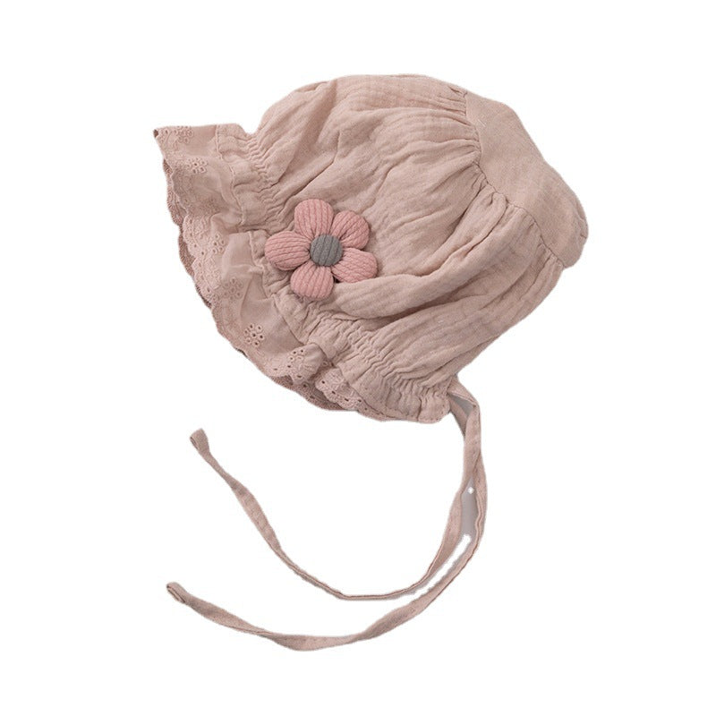 Princess Hat Infant Cotton Invoing Bucket Kids' Headwear