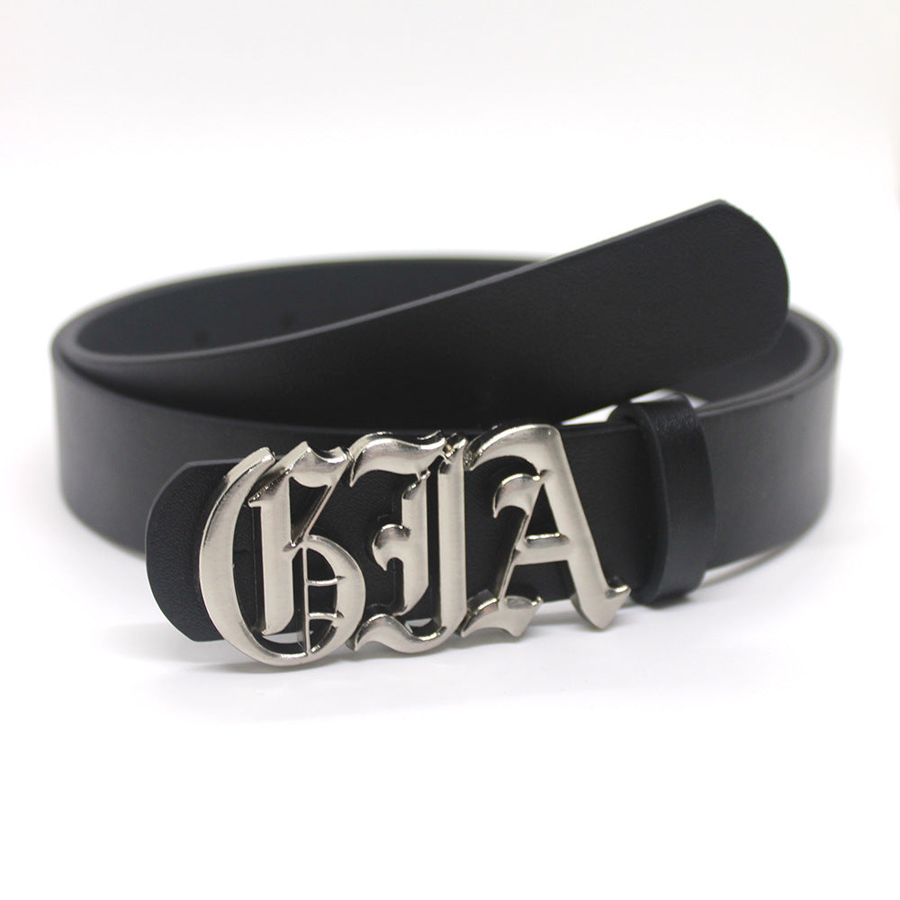 Women's & Men's Punk Style Vintage Personality Trend Light Belts