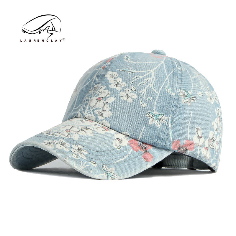 Personalized Printed Baseball Female Outdoor Sun Hats & Caps