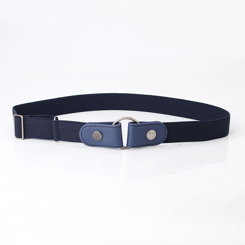 Women's Lazy Elastic Waisted Invisible Jeans Style Belts