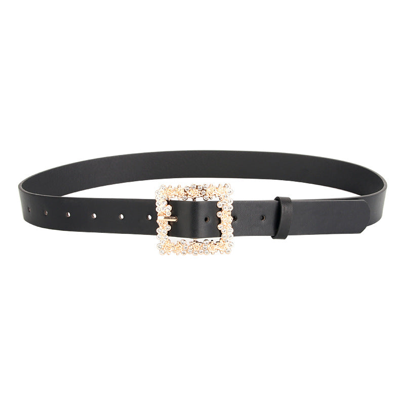 Women's Fashion Classic Alloy Pin Buckle Decorative Belts