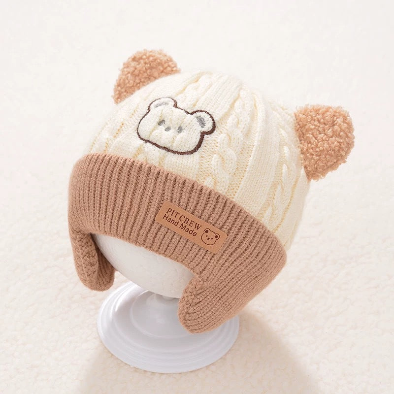 Earmuffs Cute Boy Knitted Infant Warm Kids' Headwear