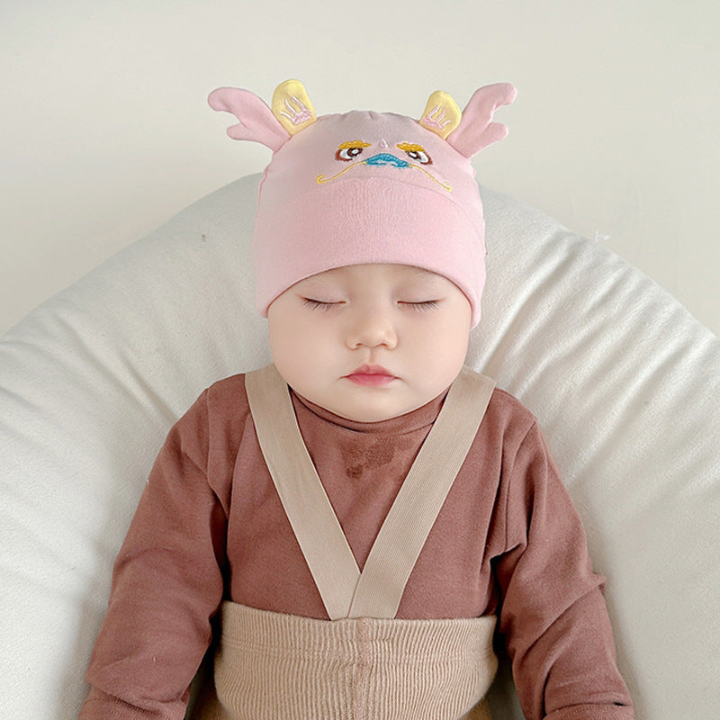 Hat Month Thin Dragon Beanie Born Kids' Headwear